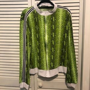 Neon Snake Skin bomber 3x
